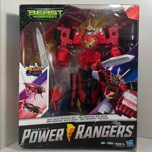 Power Rangers Beast Morphers Beast Racer Converting Zord NEW Damaged Box